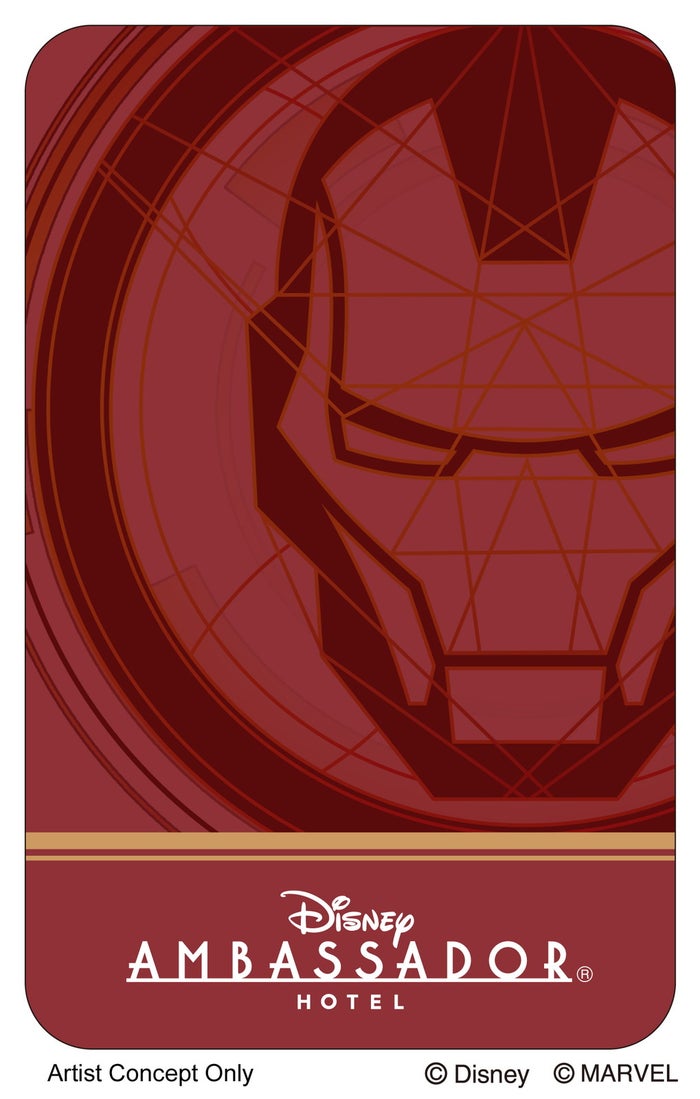 ルームキー(提供期間:9月13日~10月31日)※11月1日~デザインが変更(C)Disney (C)MARVEL