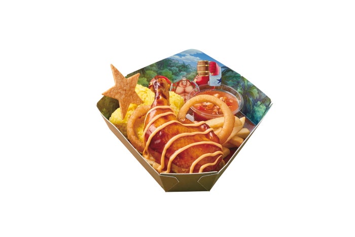 フランキーのアメリカン☆チキンプレート/画像提供:ユニバーサル・スタジオ・ジャパン