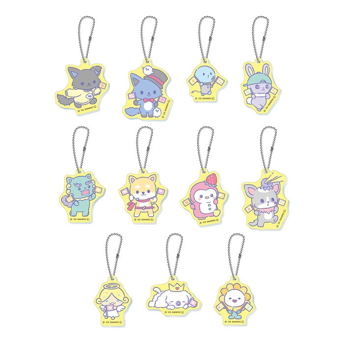 アクリルキーホルダー(ランダム11種)税込770円)※店舗限定(C)2023 SANRIO CO.,LTD.APPROVAL NO.L640922
