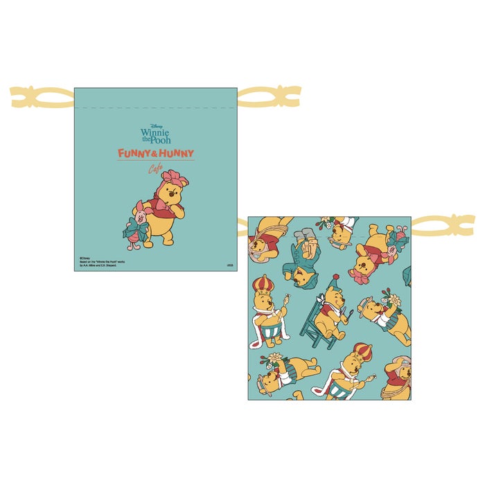 巾着(COSTUME)税込1,320円(C)Disney.Based on the "Winnie the Pooh" works by A.A.Milne and E.H. Shepard.