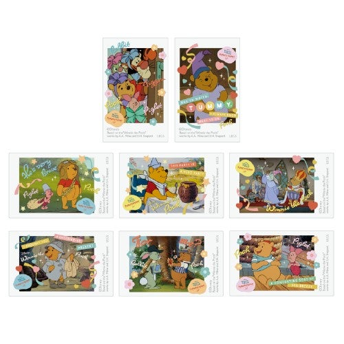 ステッカー(ランダム8種)税込605円(C)Disney.Based on the "Winnie the Pooh" works by A.A.Milne and E.H. Shepard.