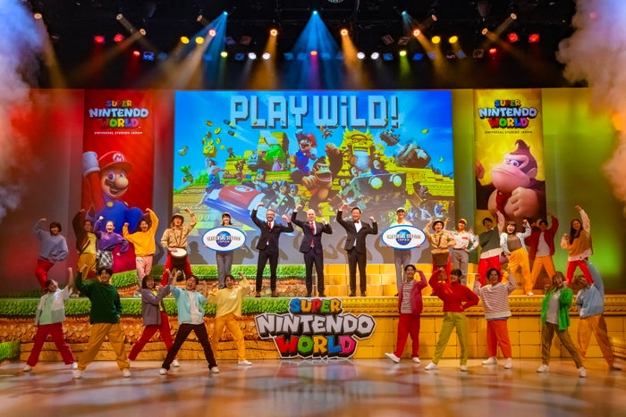 「ドンキーコング・カントリー」キックオフ・プレゼンテーション／画像提供：ユニバーサル・スタジオ・ジャパン